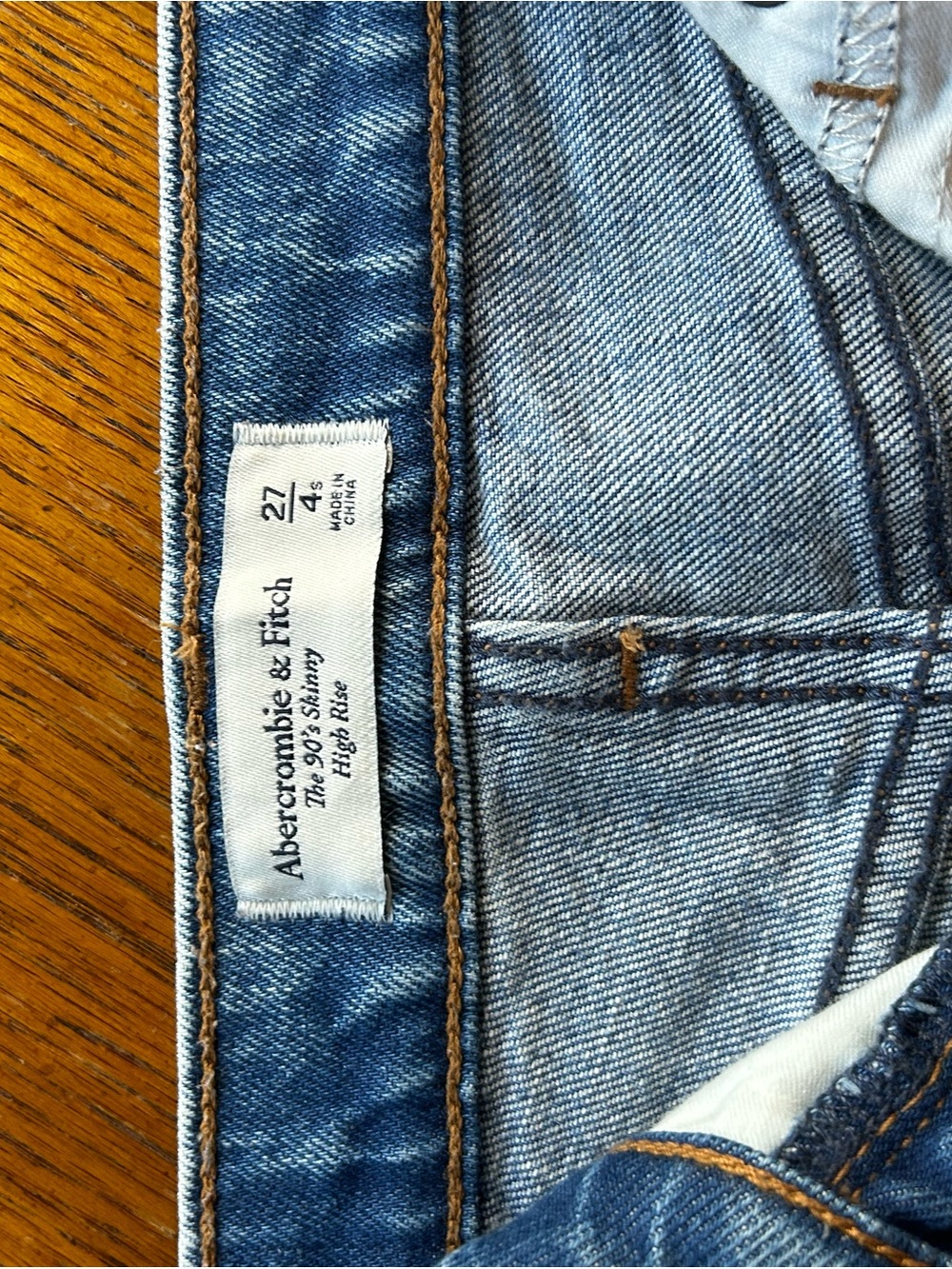 Abercrombie & Fitch Light Blue Denim Jeans